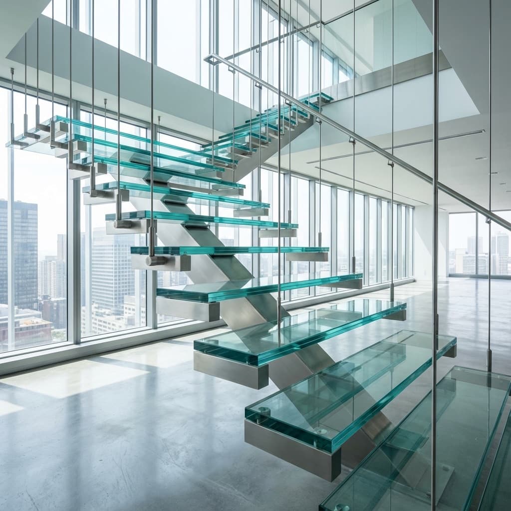 Cam Korkuluklu - İz Merdiven Antalya